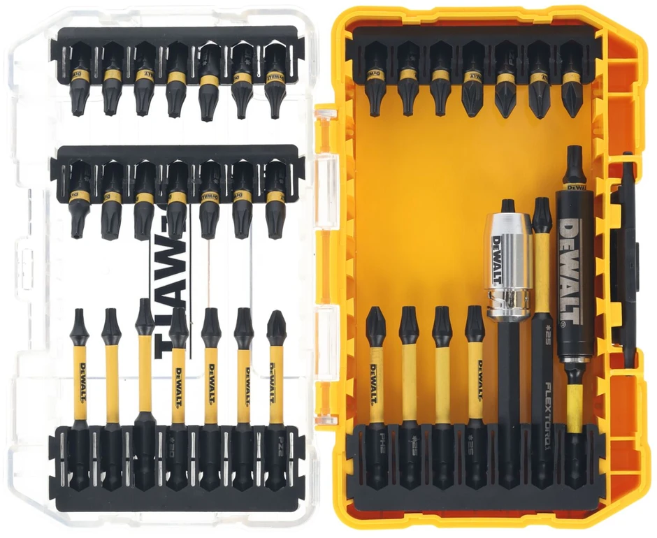 Dewalt 37 vnt. FLEXTORQ varžtų įsukimo rinkinys