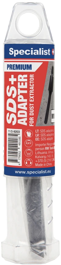 SPECIALIST+ adapteris deimantinei karūnai SDS+/M18