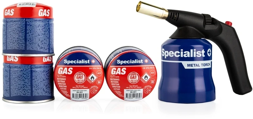 SPECIALIST+ degiklis + 4 balionėliai