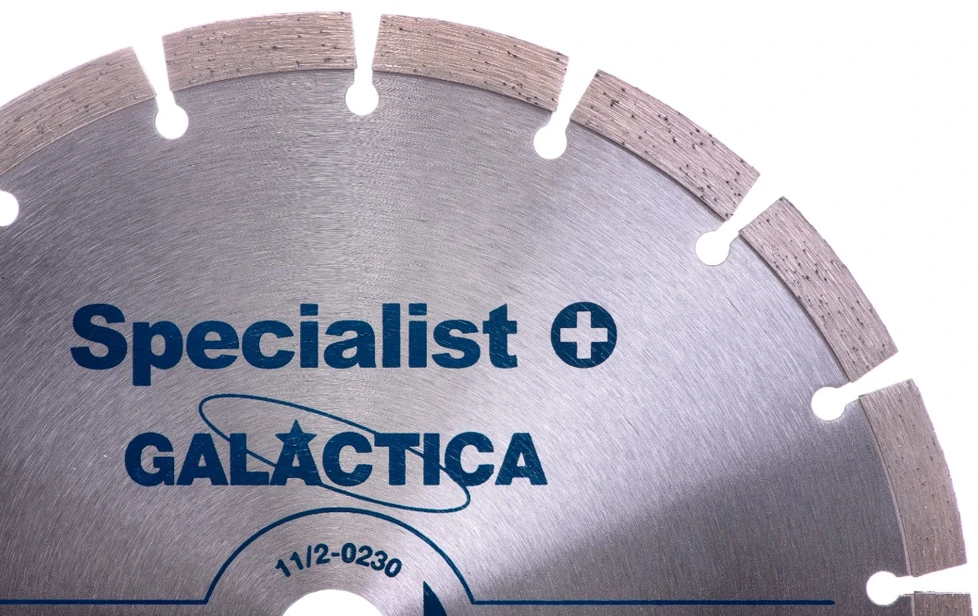 SPECIALIST+ deim. diskas GALACTICA, 230x10x22.2 mm