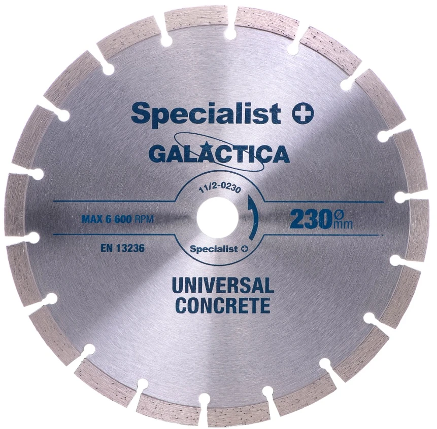 SPECIALIST+ deim. diskas GALACTICA, 230x10x22.2 mm