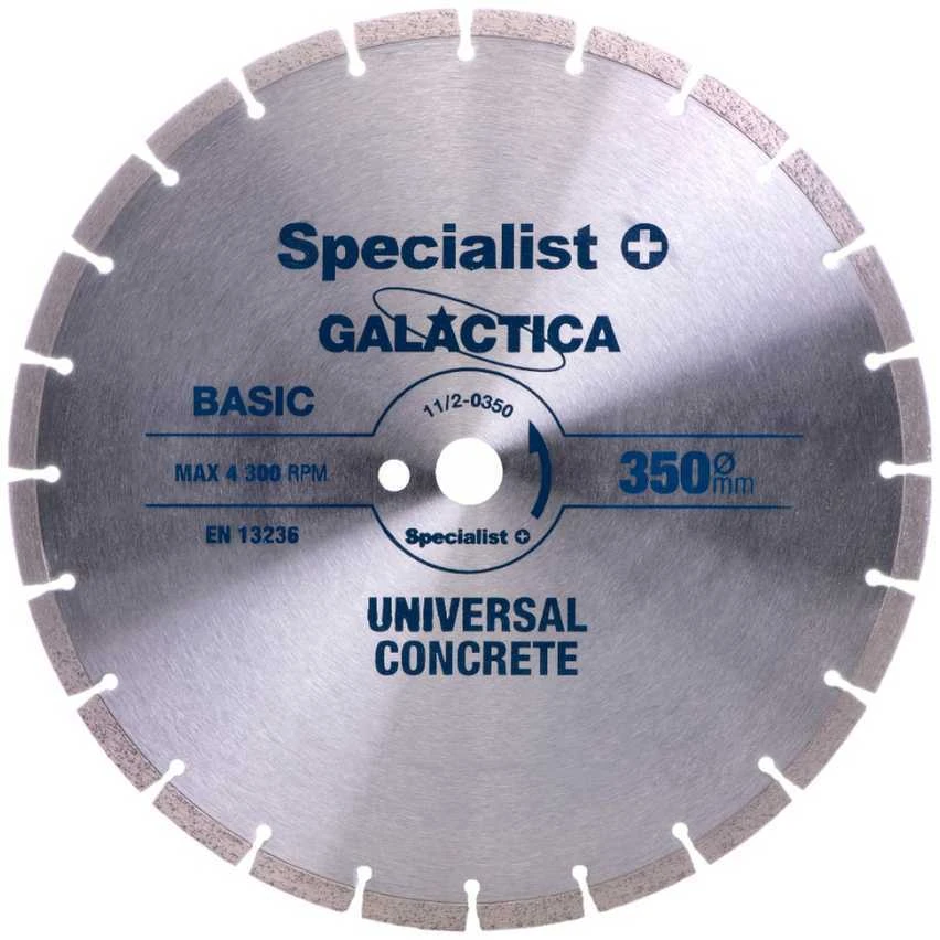 SPECIALIST+ deim. diskas GALACTICA, 350x10x25,4 mm