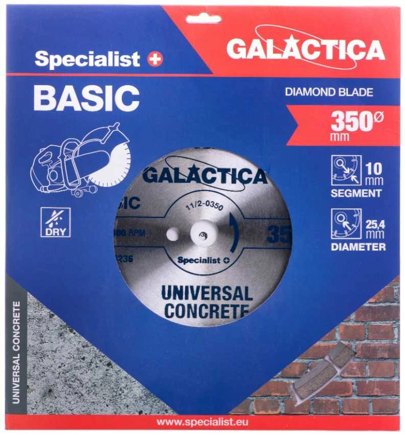 SPECIALIST+ deim. diskas GALACTICA, 350x10x25,4 mm