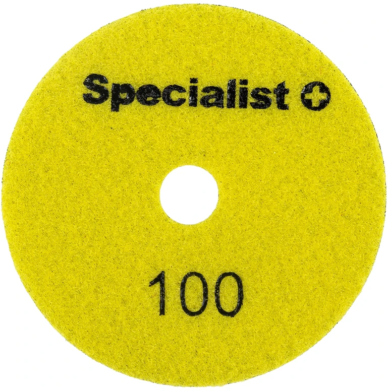 SPECIALIST+ deimant. Šlifavimo lap., universalus, 100 mm, 100P