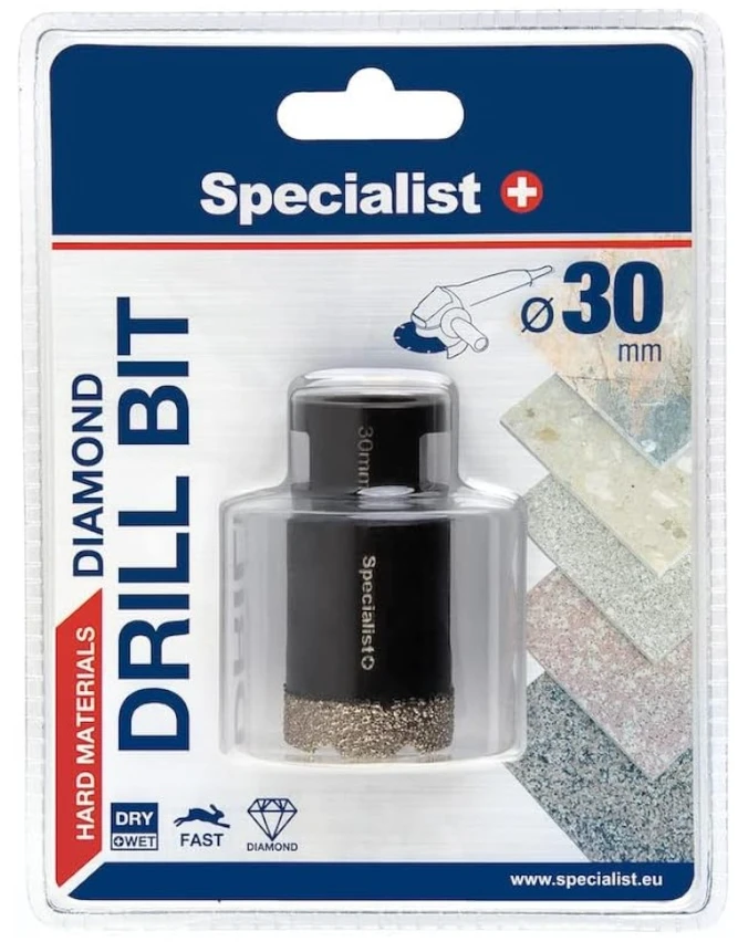 SPECIALIST+ deimantinis grąžtas D30 M14