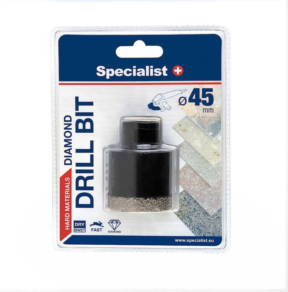 SPECIALIST+ deimantinis grąžtas D45 M14