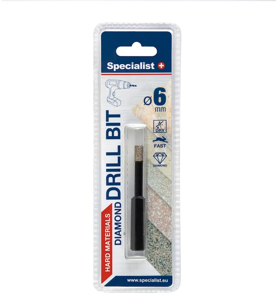 SPECIALIST+ deimantinis grąžtas D6