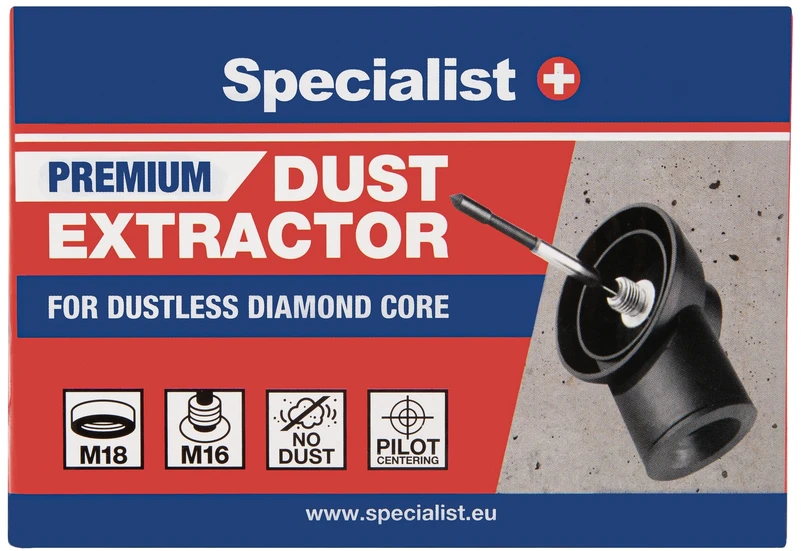 SPECIALIST+ dulkių nusiurbimo priedas karūnoms