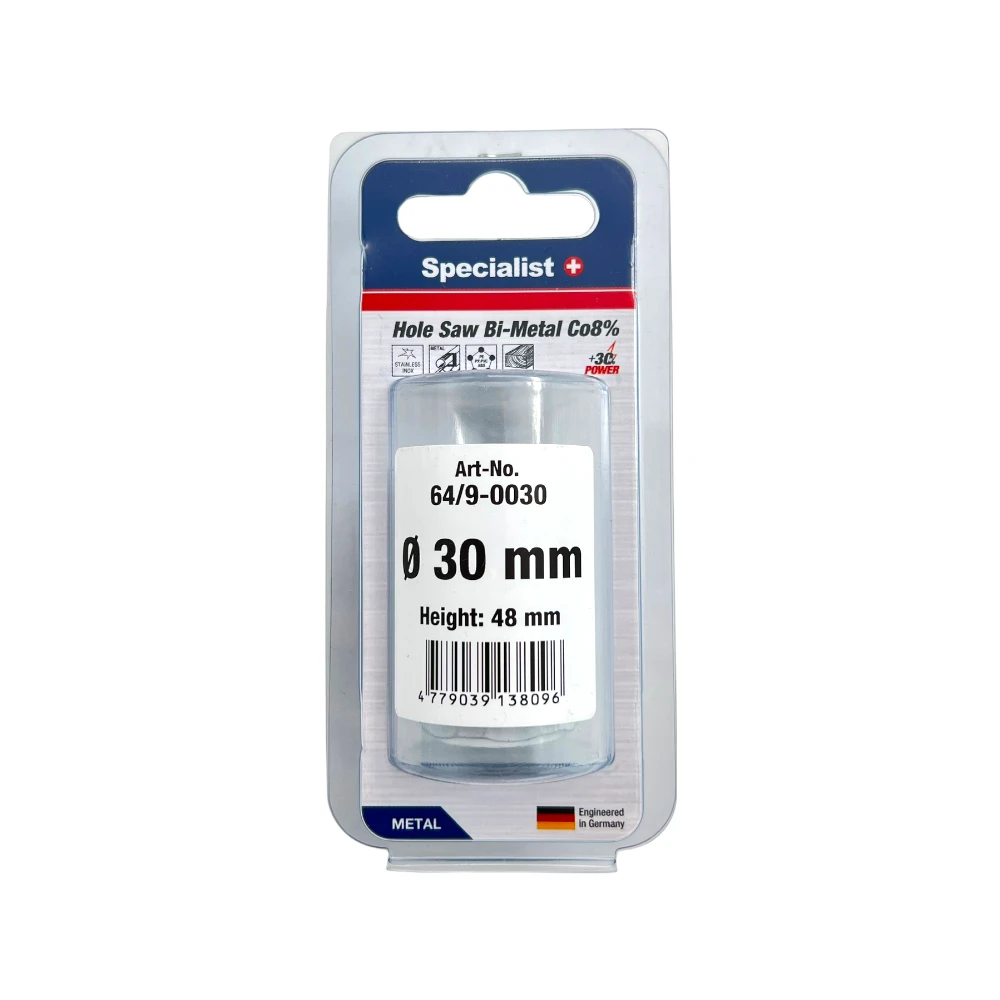 Grąžtas SPECIALIST+ karūna BI-METAL, 30 mm