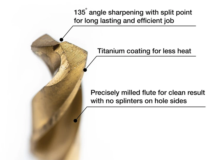 SPECIALIST+ metalo grąžtas TITAN, 12 mm