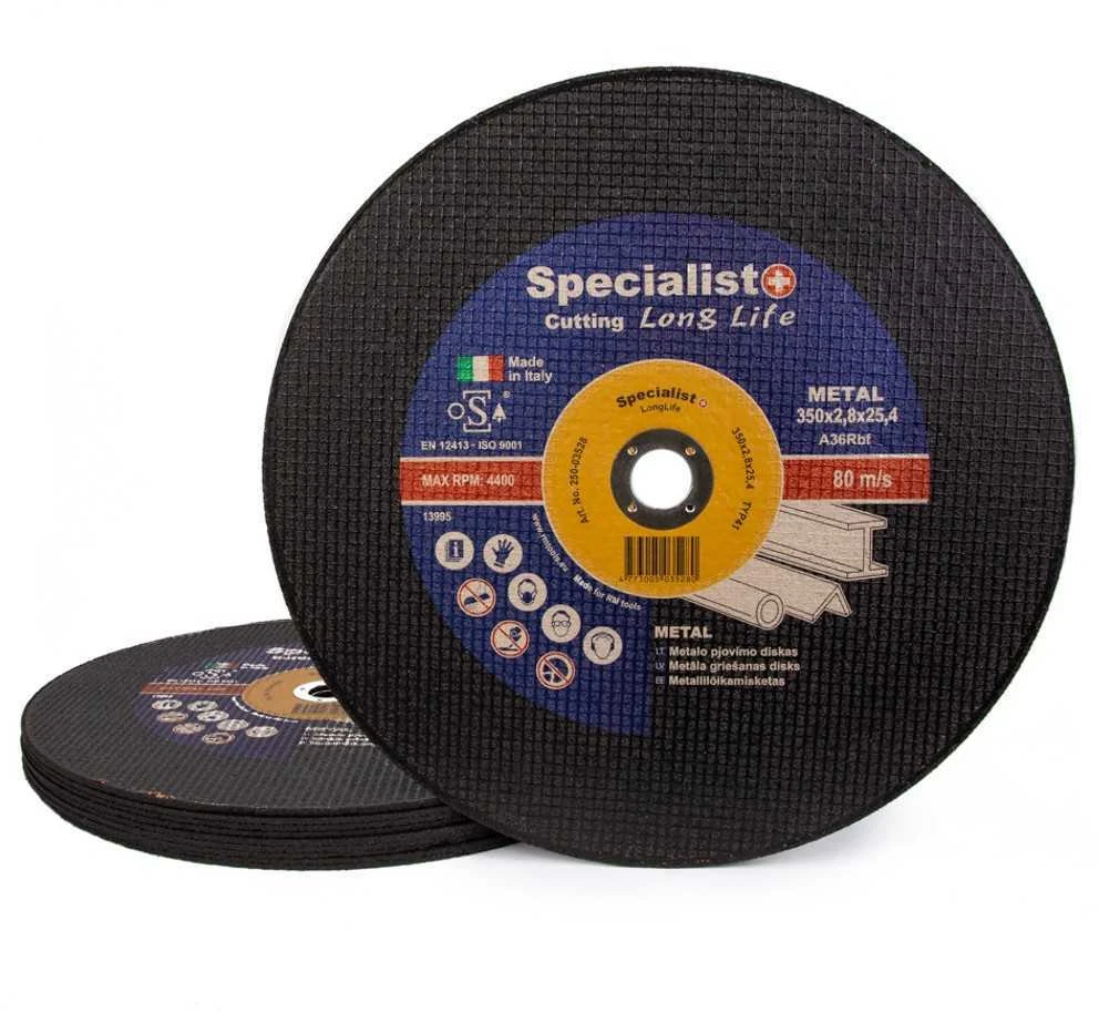 Grąžtas SPECIALIST+ metalo pj.diskas, 355x2,8x25,4 mm