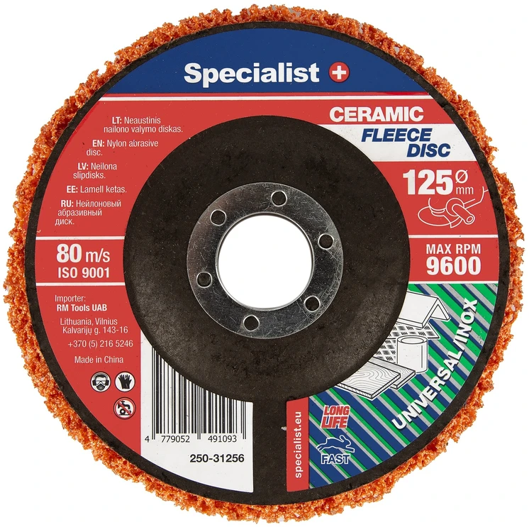 SPECIALIST+ nailoninis valymo diskas PREMIUM, 125mm