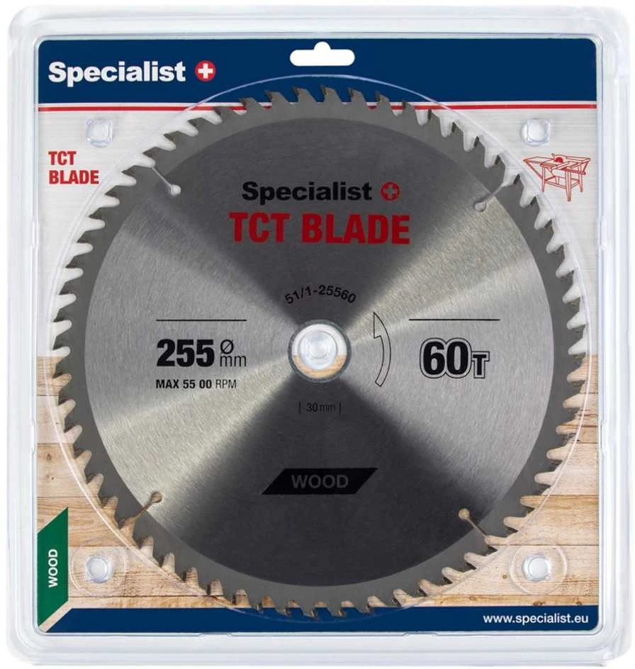 SPECIALIST+ pjovimo diskas, 255x60Tx30/25,4 mm