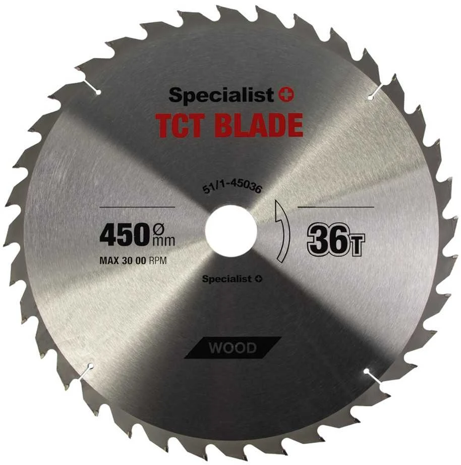SPECIALIST+ pjovimo diskas, 450x36Tx50 mm