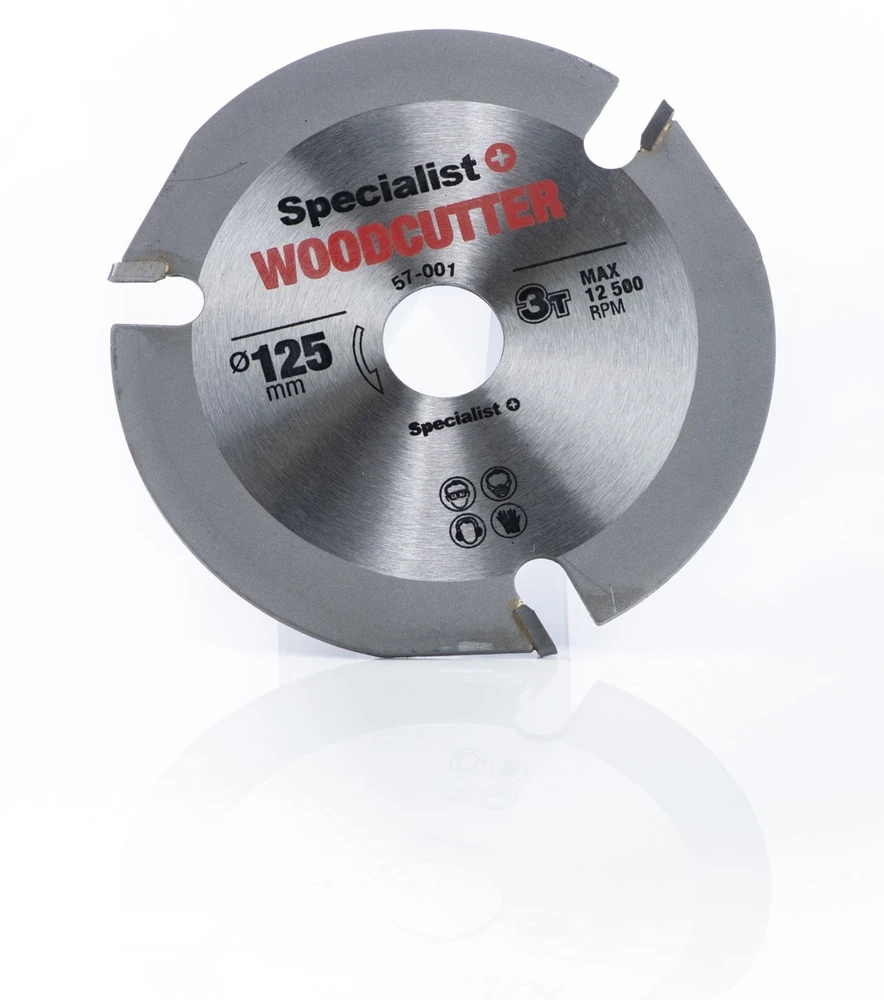 SPECIALIST+ pjovimo diskas WOOD CUTTER, 125 x 22 mm