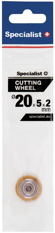 SPECIALIST+ pjovimo ratukas, 20x5x2 mm