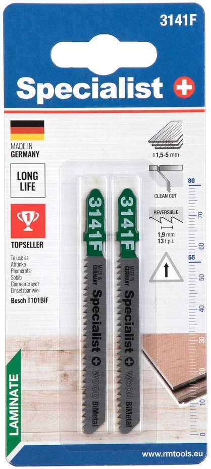 SPECIALIST+ Pjūklelis BI-METAL 3141F, 2 vnt.