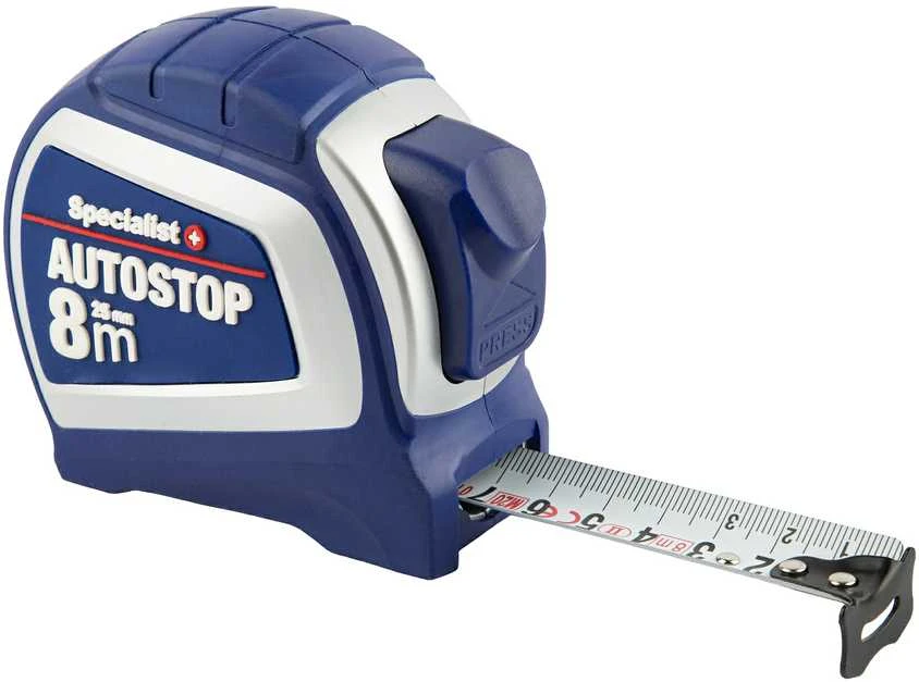 Grąžtas SPECIALIST+ ruletė AUTOSTOP 8 m, 25 mm