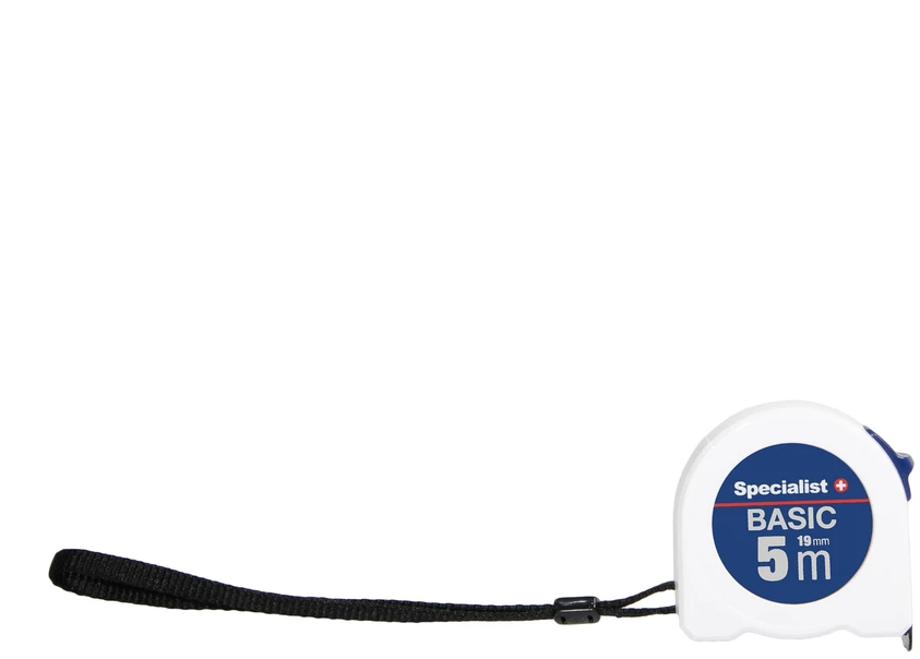 SPECIALIST+ ruletė BASIC 5 m, 19 mm