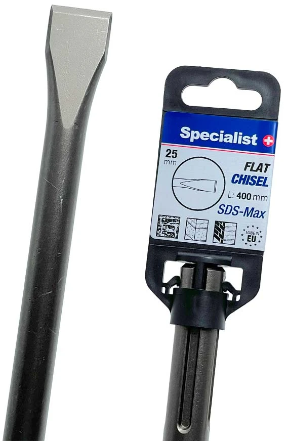 Grąžtas Kaltas atkirtimui Specialist 1N0476400025; 25x400 mm; SDS-max