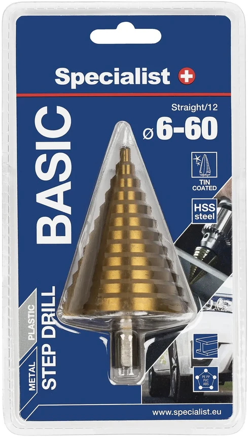 SPECIALIST+ žingsninis grąžtas BASIC, 6-60