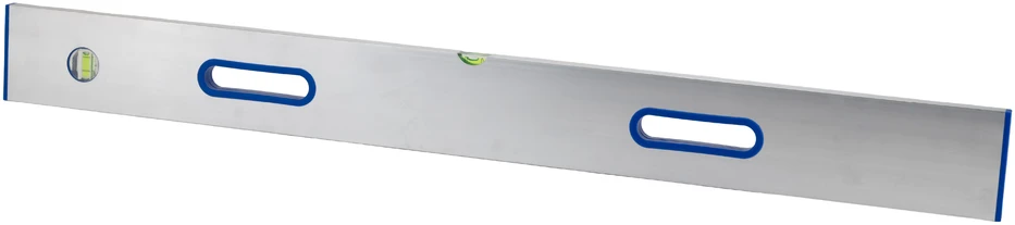 Stačiakampis lyginimo lotas su matavimo akutėmis, ilgis 250 cm, KUBALA