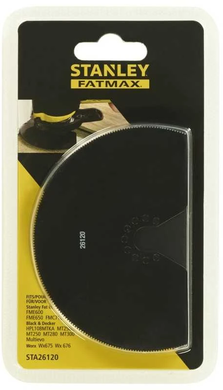 Stanley Stenlis Daugiafas. pj. pusapv. med./met. HSS 100 mm