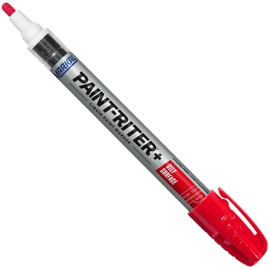 Grąžtas Stanley Dažų markeris PRO-LINE HP, raudonas