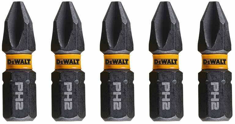 DEWALT KOŃCÓWKA UDAR. PH2x25 /5szt. EXTREME IMPACT TORSION