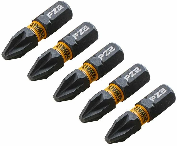 DEWALT KOŃCÓWKA UDAROWA PZ2x25 5szt. EXTREME IMPACT TORSION