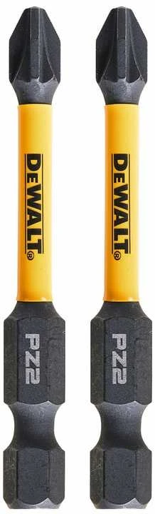 DEWALT IMPACT BIT PZ2x50 2 vnt. YPATINGAS POVEIKIO TORSIJA
