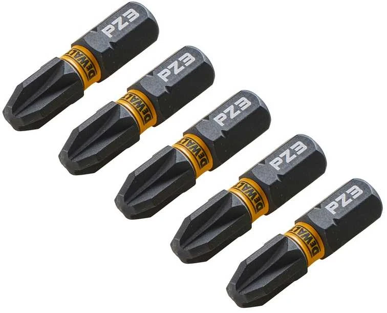 DEWALT KOŃCÓWKA UDAROWA PZ3x25 5szt. EXTREME IMPACT TORSION