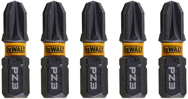 DEWALT KOŃCÓWKA UDAROWA PZ3x25 5szt. EXTREME IMPACT TORSION