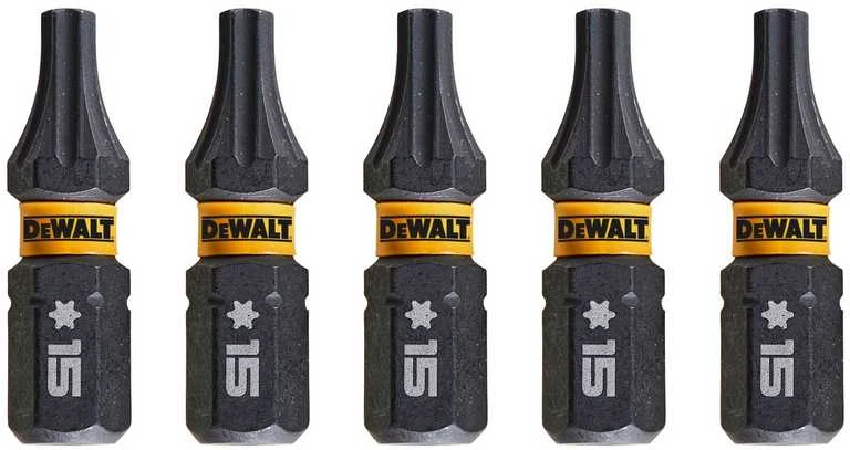 DEWALT KOŃCÓWKA UDAROWA T15x25 5szt. EXTREME IMPACT TORSION