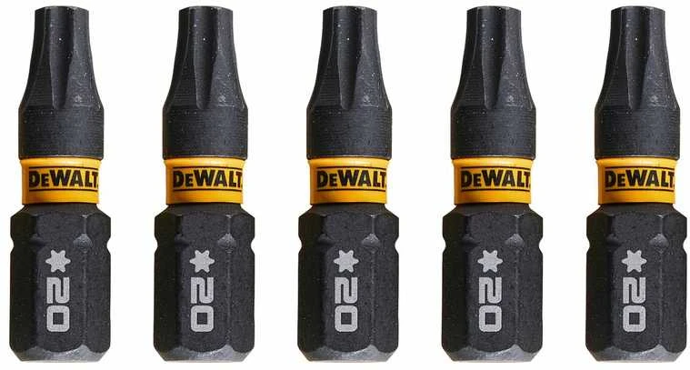 DEWALT KOŃCÓWKA UDAROWA T20x25 /5szt. EXTREME IMPACT TORSION