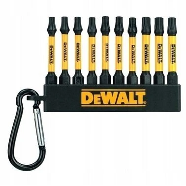 DeWalt Sukimo antgalių rinkinys 1/4" Flextorq 10 vnt. 57mm