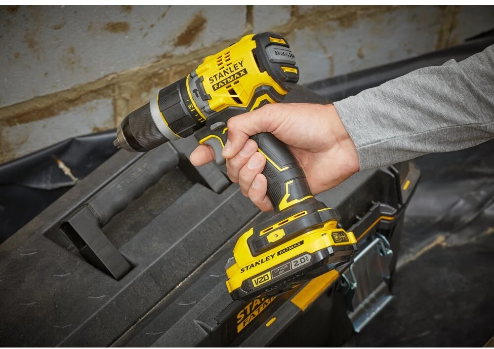 Suktuvas/gręžtuvas Stanley SFMCD721B; 20V, įrankis be priedų