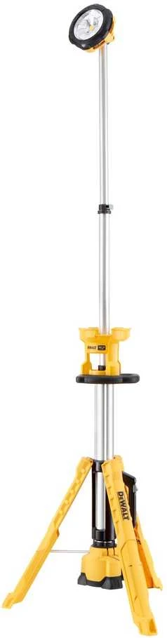 Teleskopinė lempa ant trikojo DeWalt DCL079-XJ (3000 lm, Baltas šiltas)