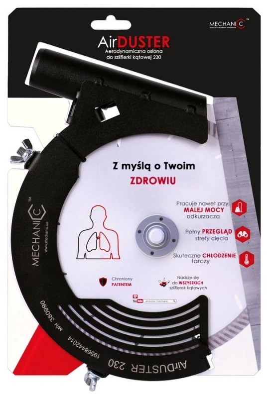 Svp T Nova Pjovimo dulkių nusiurbimo priedas 230mm kampiniui