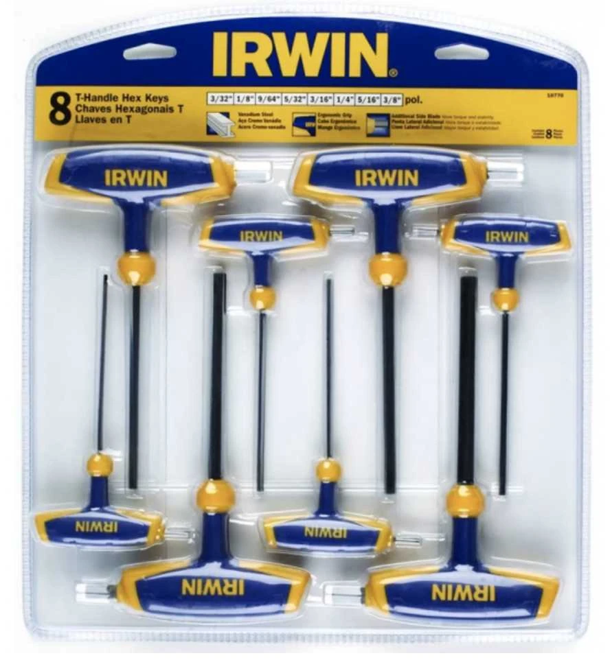 T formos šešiak. rinkinys „IRWIN“ 8 vnt.
