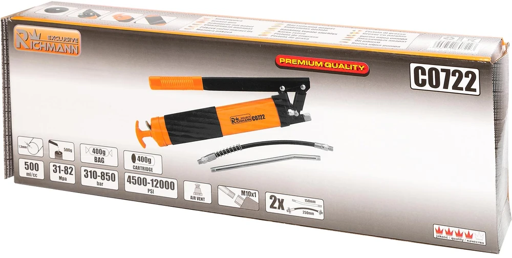 Tepimo pistoletas „RICHMANN" PRO 500 ml