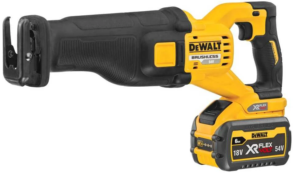 Tiesinis pjūklas DeWalt FlexVolt DCS389T2-QW; 54 V; 2x6,0 Ah akum.