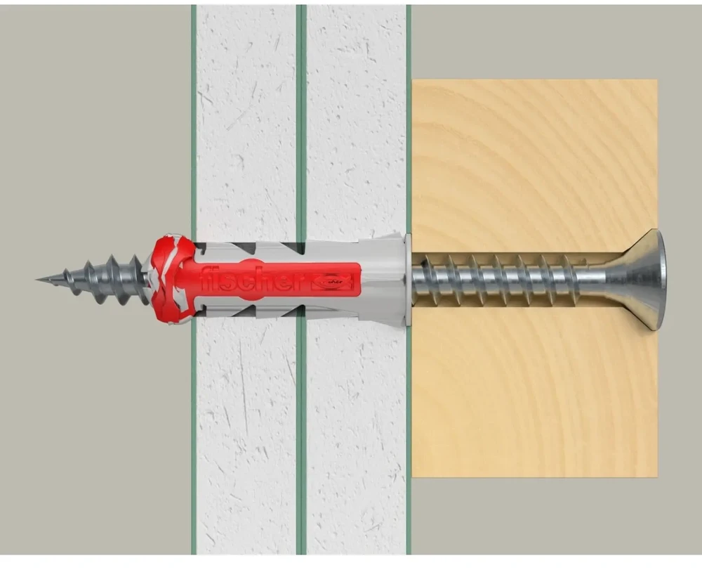 Kaištis Fischer DuoPower, 30 mm x 6 mm, 50 vnt.