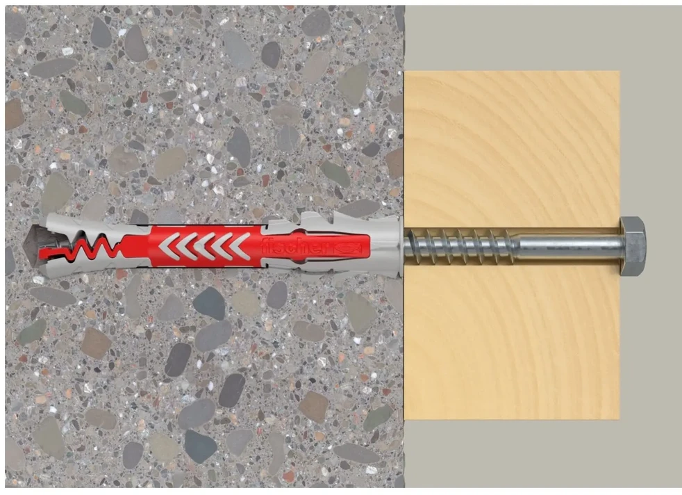 Kaištis Fischer DuoPower, 80 mm x 10 mm, 10 vnt.