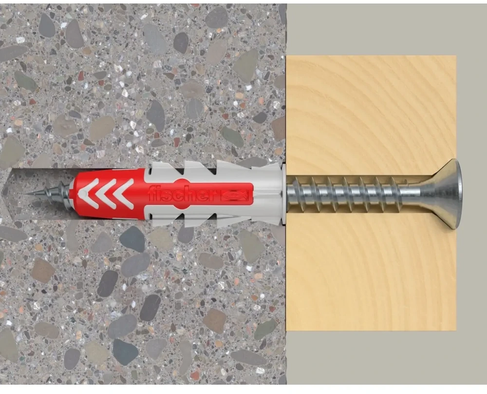 Kaištis Fischer DuoPower, 30 mm x 6 mm, 50 vnt.