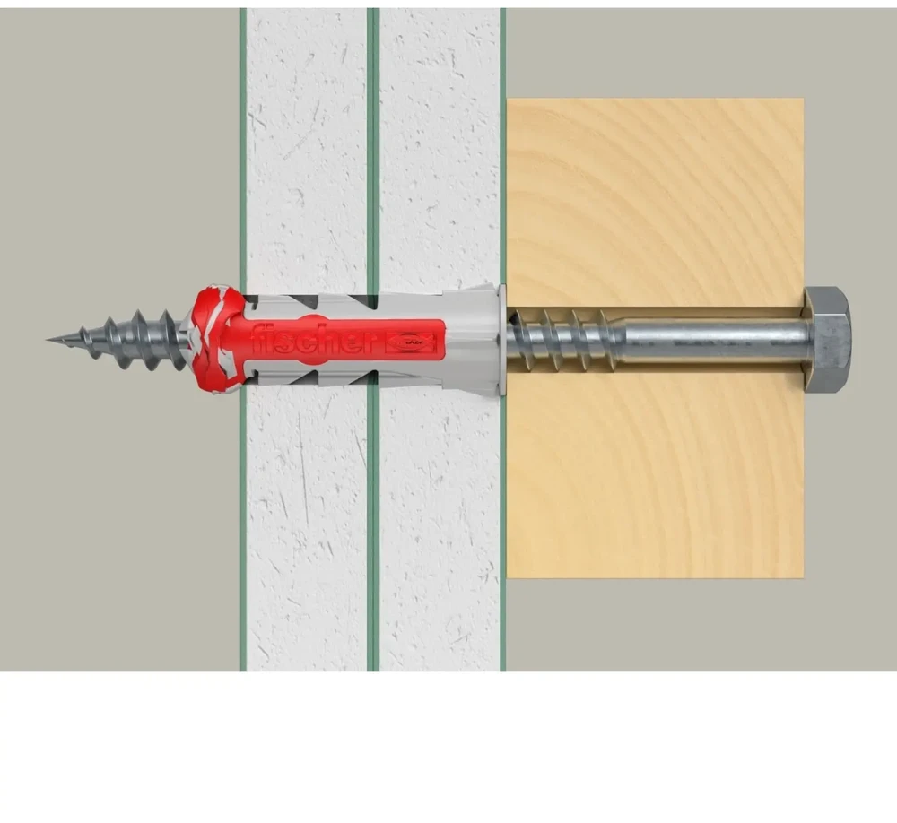 Grąžtas Kaištis Fischer DuoPower, 70 mm x 14 mm, 8 vnt.