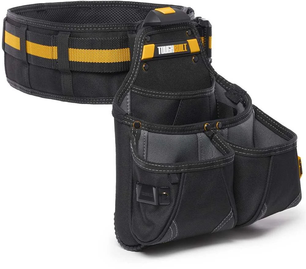 Diržas su įrankių dėklu Toughbuilt TB-CT-102-3P Juoda 3 dalių
