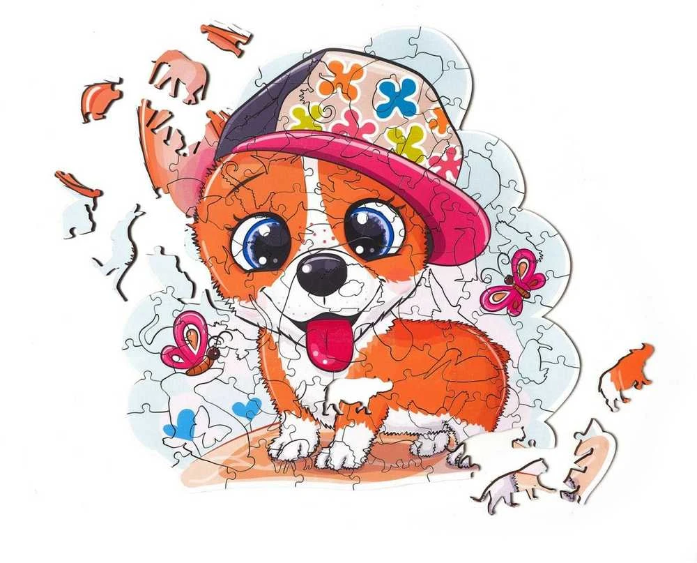 Wizardi Dėlionė 116 vnt. - Corgis