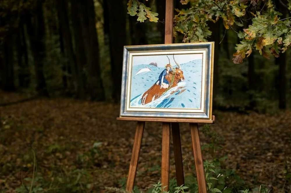 Beldizart Siuvinėjimo kryželiu rinkinys "Pagrobimas" 41,5x30 cm S/MK091