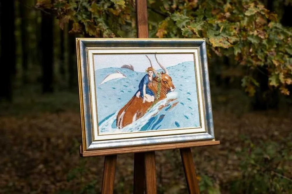 Beldizart Siuvinėjimo kryželiu rinkinys "Pagrobimas" 41,5x30 cm S/MK091